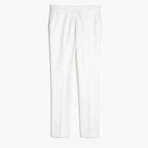 J by J.Crew Cotton Work Pant in White